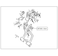 NTH243 - Pedal bush - Explorer cab